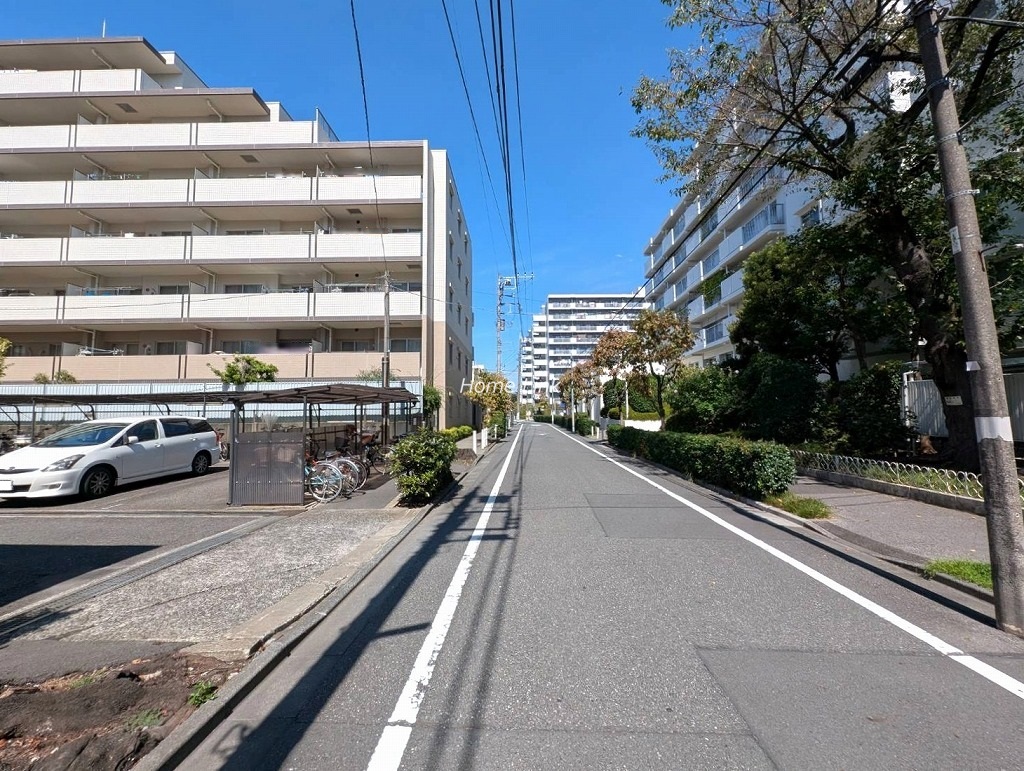 クレールあづさわ　東側 前面道路